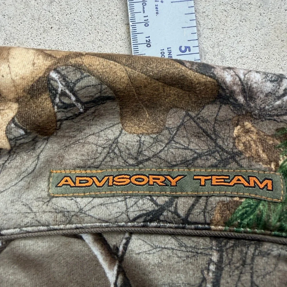 Scentlok Camo Realtree Fleece Jacket Full Zip Hunting Outdoor Men‎ Medium